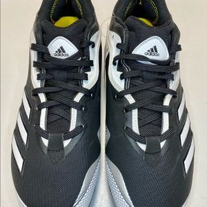 *NWT* Adidas Icon 6 Bounce Baseball Cleats Men’s Size 9 1/2 (Black & White)